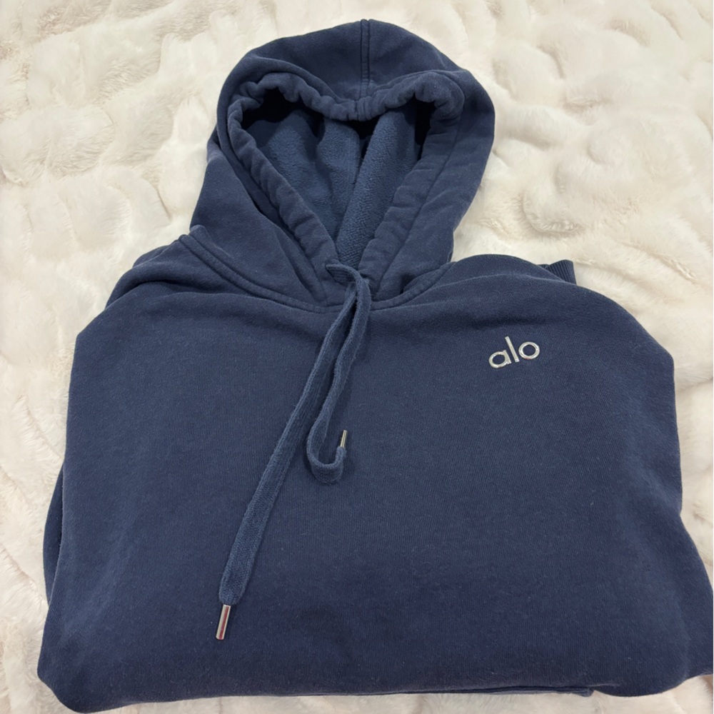 ALO Yoga Deep Blue Hoodie